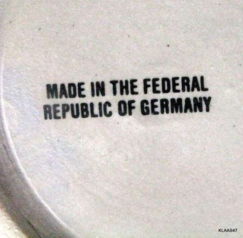 LUFTHANSA 0,3L Beer Tankard Made in the Federal Republic of Germany :