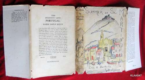 Summer at San Martino - Eric & Barbara Whelpton -Hardcover 1st 1956 (see pictures of dustcover)