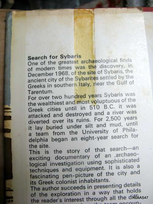 Search for Sybaris - Orville H Bullitt - Hardcover 1972