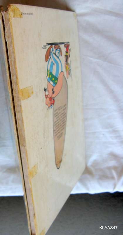 ASTERIX THE GAUL HARDCOVER  1973 SPINE BADLY DAMAGE