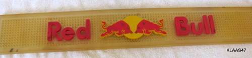 RED BULL : BAR MAT : 60cm x 8cmx1.5cm