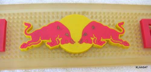 RED BULL : BAR MAT : 60cm x 8cmx1.5cm