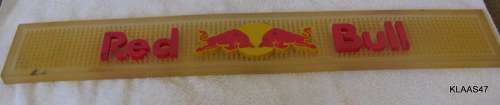 RED BULL : BAR MAT : 60cm x 8cmx1.5cm