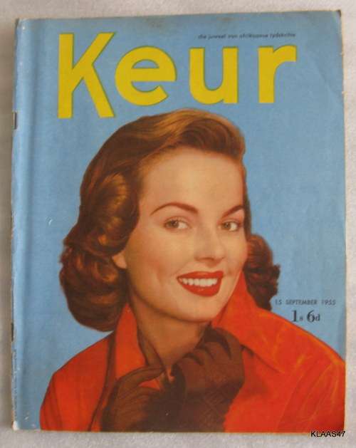 KEUR 15 SEPTEMBER 1955 DIE JUWEEL VAN AFRIKAANSE TYDSKRIFTE