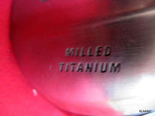 10.5 KING COBRA 400SZ UNLIMITED (33.8 CM2 SWEET ZONE/HI-COR) MILLED TITANIUM - NB**LEFT HAND CLUB