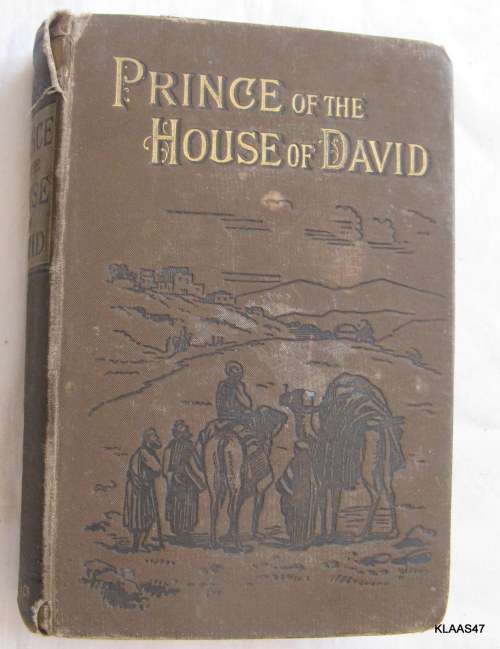 Prince of the House of David: or Three Years in the Holy City - Rev JH Ingraham - Hardcover