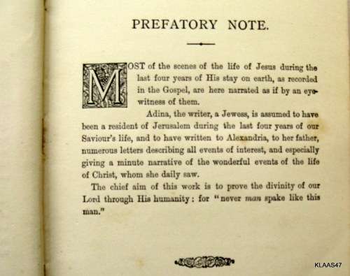 Prince of the House of David: or Three Years in the Holy City - Rev JH Ingraham - Hardcover