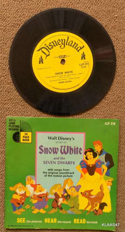 Snow White and the Seven Dwarfs + Soundtrack LLP 310