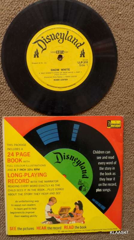 Snow White and the Seven Dwarfs + Soundtrack LLP 310