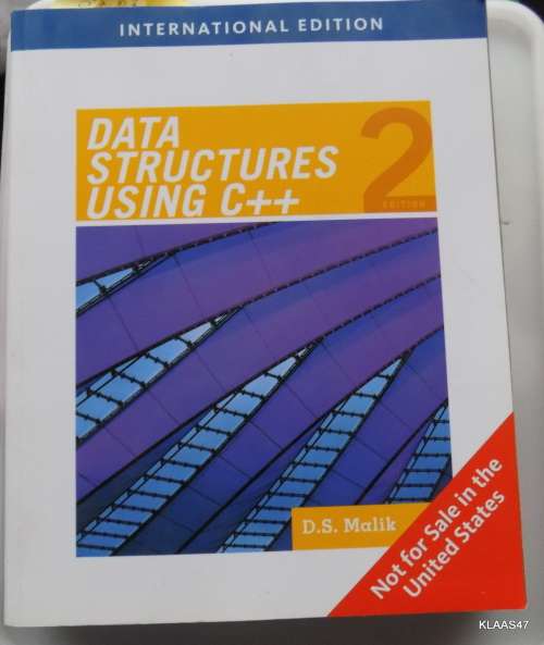 Data Structures Using C++ paperback