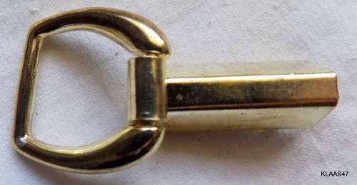 METAL (BRASS COLOUR) HANDBAG STRAP  FITTINGS (LOT OF 20)