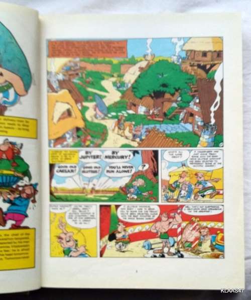 Asterix the Champion - by Goscinny, Uderzo  Omnibus Hardcover 1984 CNA