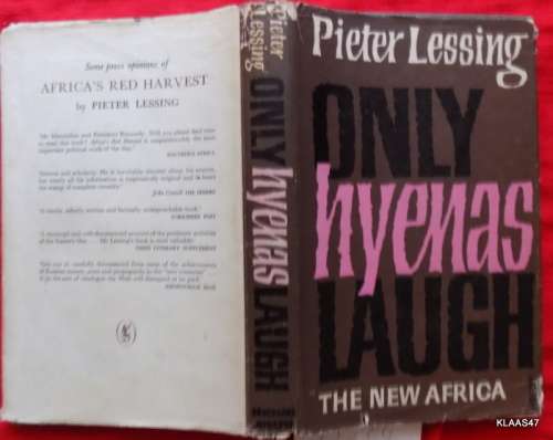 Only Hyenas Laugh - Pieter Lessing -Hardcover 1st 1964  (The New Africa)