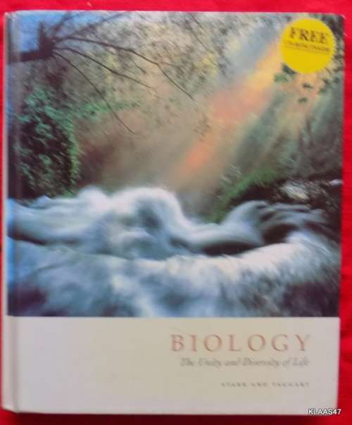 Biology - The Unity and Diversity of Life - Starr and Taggart - Hardcover, 8th edition