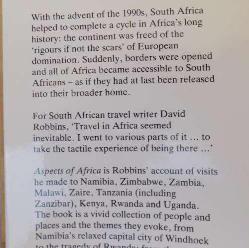 Aspects of Africa - David Robbins - Hardcover