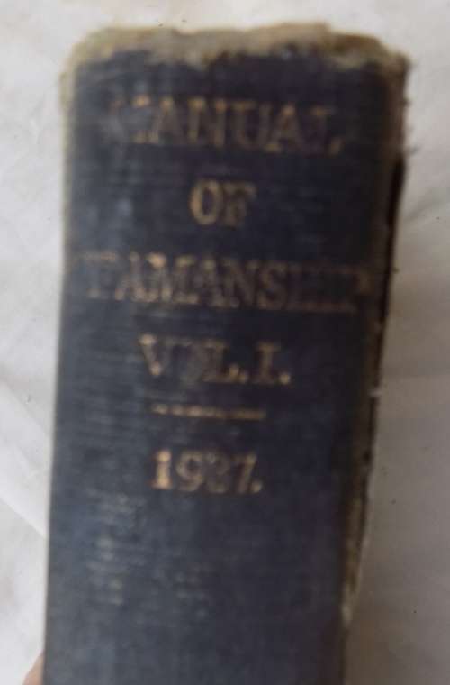 Manual of Seamanship 1937 - Volume One - Hardcover  1940
