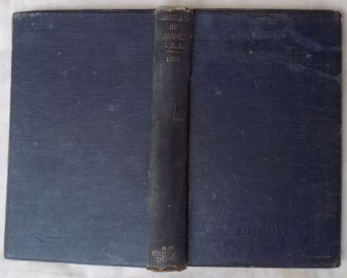 Manual of Seamanship 1937 - Volume One - Hardcover  1940