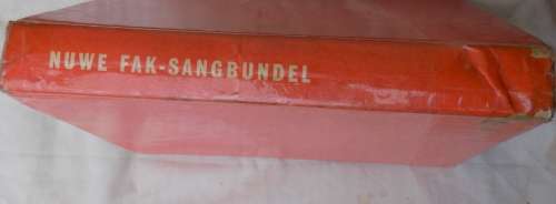 F.A.K sangbundel hardeband  geen stofomslag nie  1970