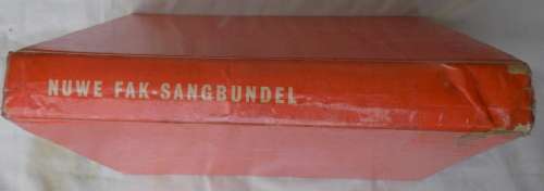 F.A.K sangbundel hardeband  geen stofomslag nie  1970