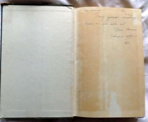 Strangers May Be Present - Scott Haigh - Hardcover - Inscription 1951-01-01 George Allen & Unwin