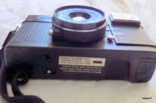 Vintage Konica C35 EFP Film Camera : In a cover : **NOT TESTED**