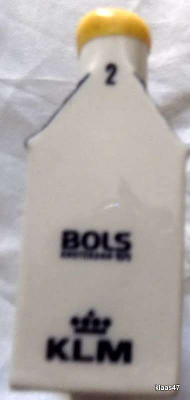 BLUE DELFT - KLM/BOLS MINIATURE HOUSE NO.2 : SEALED