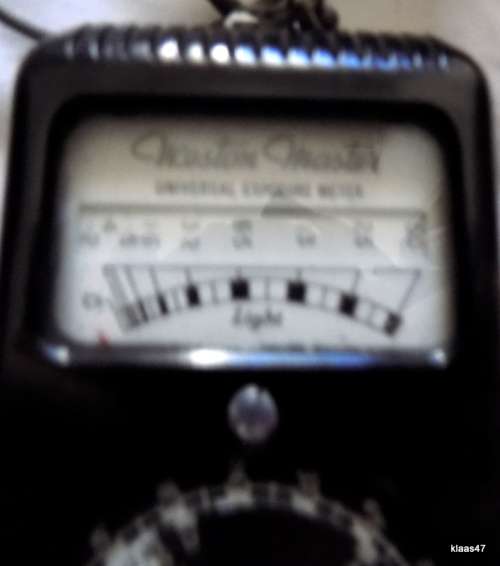 WESTON MASTER - UNIVERSAL LIGHT EXPOSURE METER