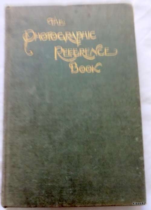 The Photographic Reference Book - Comp: W A Watts - Hardcover