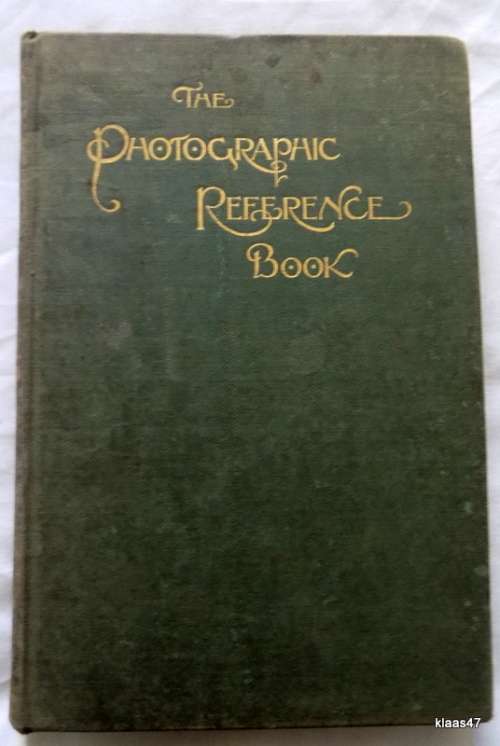 The Photographic Reference Book - Comp: W A Watts - Hardcover