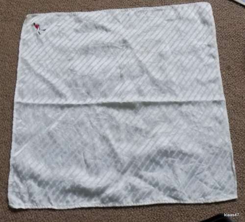 Vintage Johnny Walker 29cm Square Serviette (Embroidered Emblem)