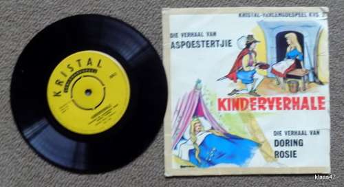 KINDERVERHALE ASPOESTERTJIE EN DORING ROSIE op 45 O.P.M.