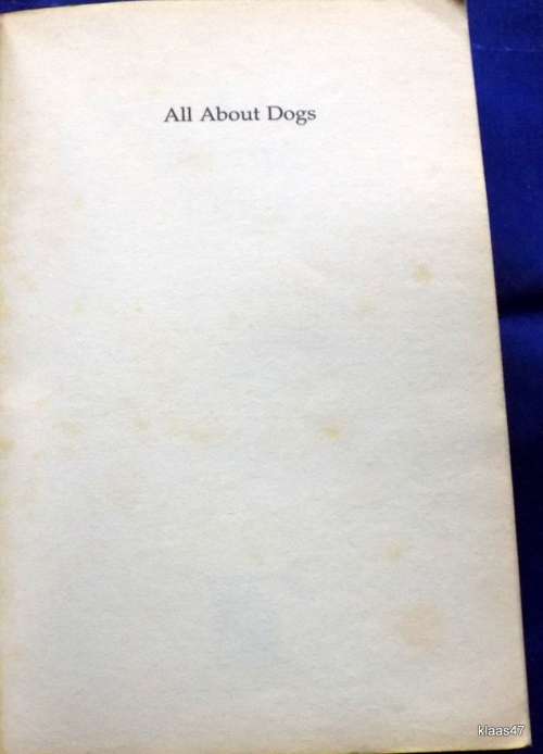 All About Dogs - Jackie Marriott - Paperback