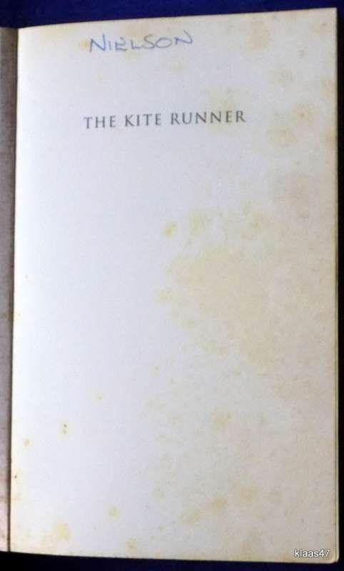 The Kite Runner - Khaled Hosseini - Paperback
