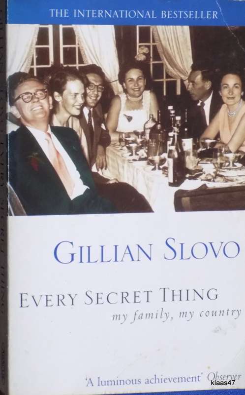 Every Secret Thing - Gillian Slovo - Paperback