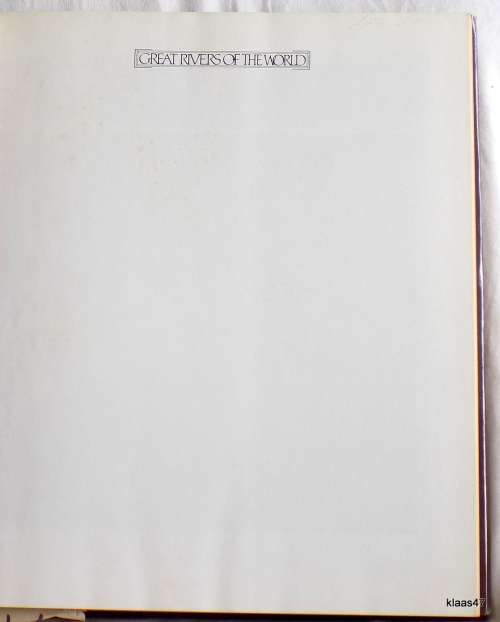 GREAT RIVERS  OF THE WORLD  BY NATIONAL GEOGRAPHIC SOCIETY HARDCOVER