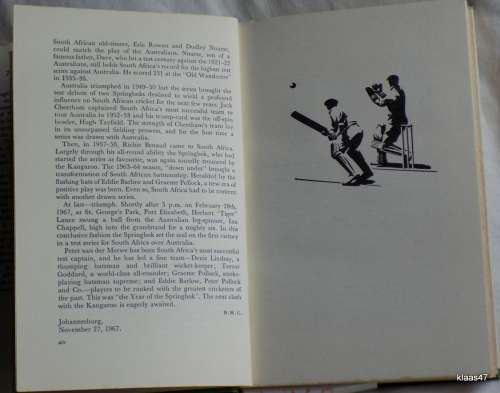 The Springbok And The Kangaroo - Compiled: Brian M Crowley - Hardcover