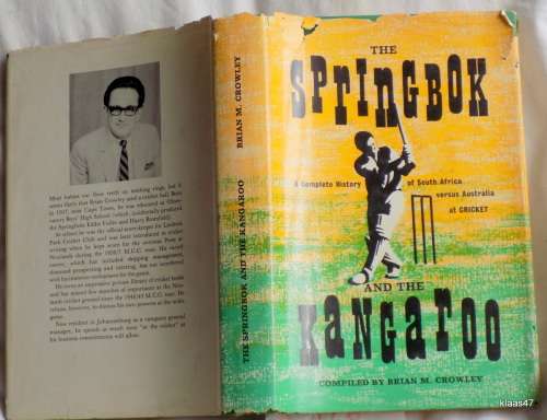 The Springbok And The Kangaroo - Compiled: Brian M Crowley - Hardcover