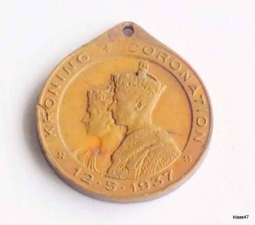 Coronation 12-5-1937, Union of South Africa medal