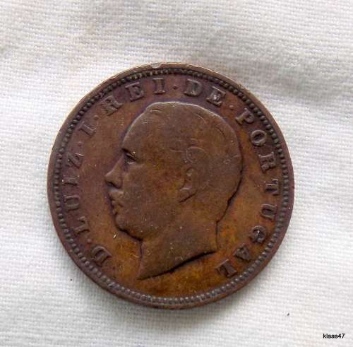 1883 Portugal, 20 Reis, Luiz