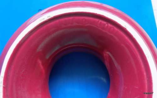 LUCIA WARE : POSY RING VASE no. 4001 : 17.5cm DIAMETER - 5cm DEEP