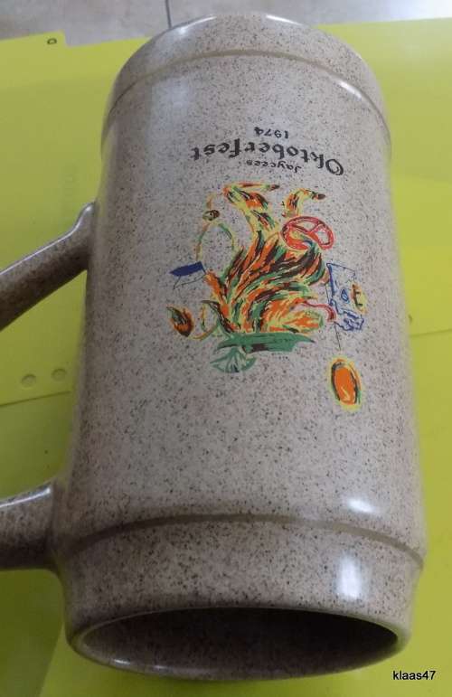 JAYCEES OKTOBERFEST 1974 TANKARD NO MAKERS MARKS