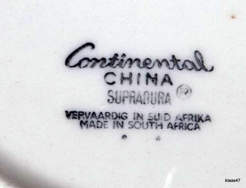 SA RAILWAYS BLUE TRAIN SOUVENIR PLATE - 20.5cm Diameter