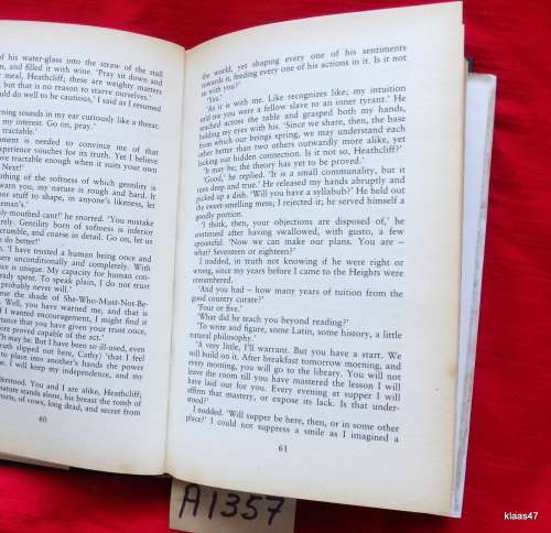 Heathcliff  The Return To Wuthering Heights - Lin Hare-Sargeant - Hardcover  1992