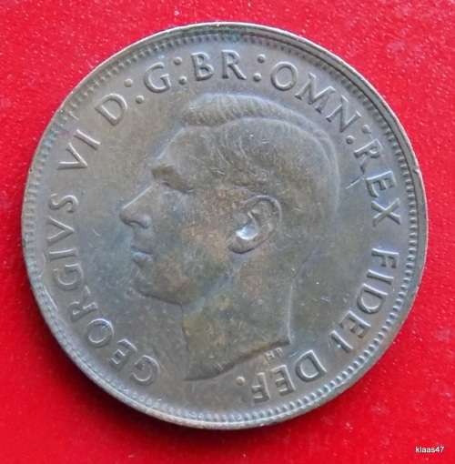 1952 AUSTRALIAN ONE PENNY