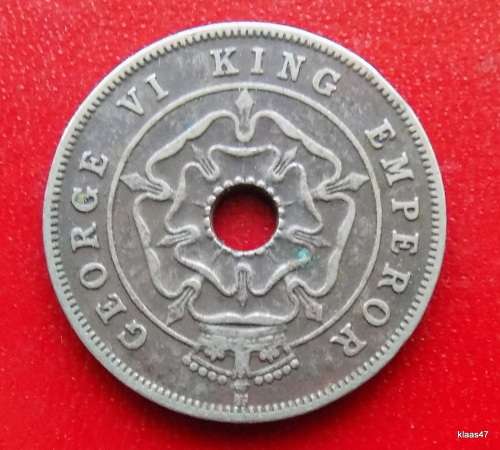 1938 SOUTHERN RHODESIA ONE PENNY