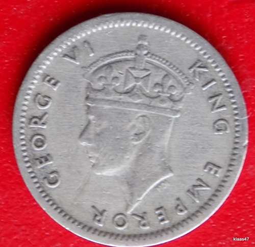 1947 3 d SOUTHERN RHODESIA THREEPENCE /