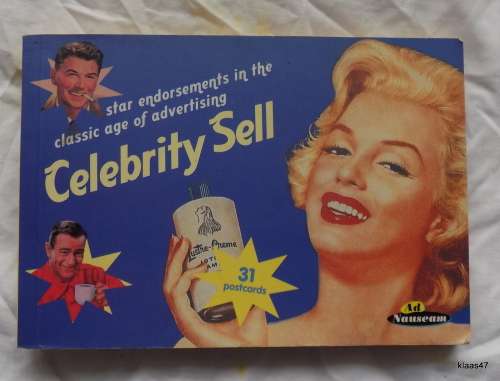 Celebrity Sell (Prion postcard book) - Ad Archives Postcard book or pack Book (31 Postcards)