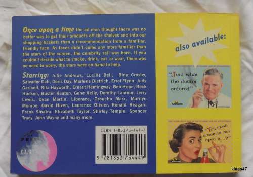 Celebrity Sell (Prion postcard book) - Ad Archives Postcard book or pack Book (31 Postcards)