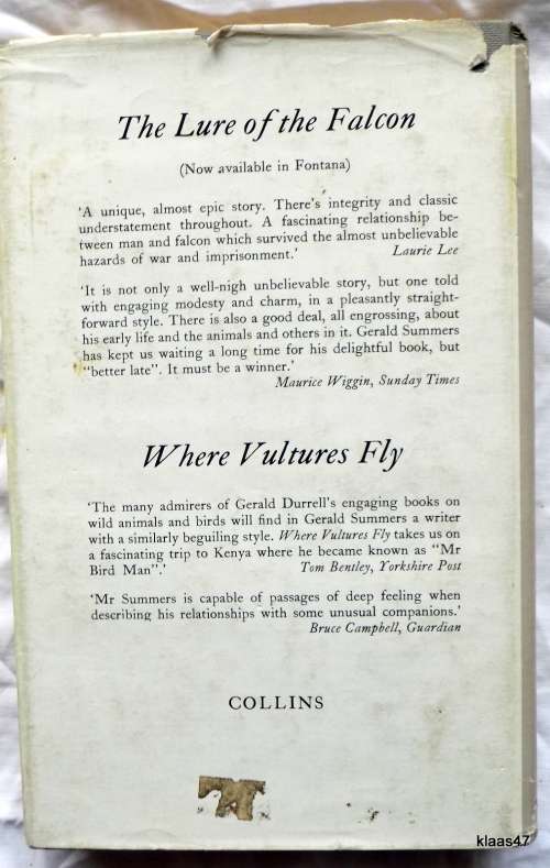 Owned By An Eagle - Gerald Summers - Hardcover  1976