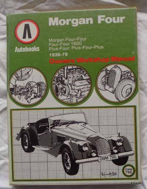 Morgan Four - Autobooks Owners Workshop Manual - Hardcover